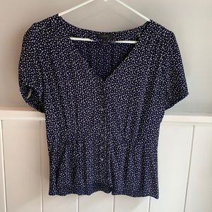 J Crew Crepe Top
